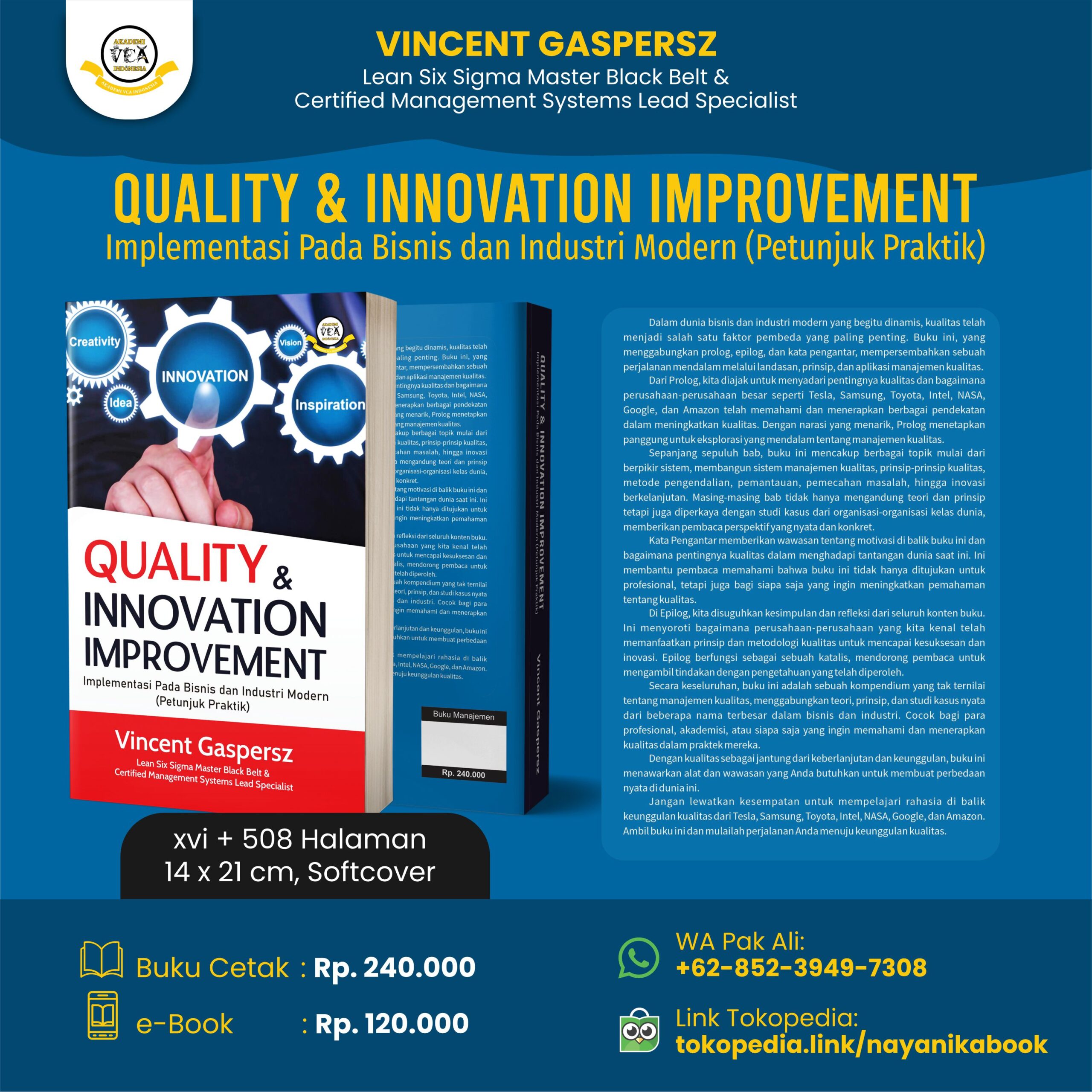 Quality and Innovation Improvement